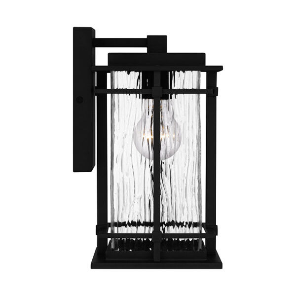 McAlister Earth Black 12-Inch One-Light Outdoor Wall Lantern, image 4