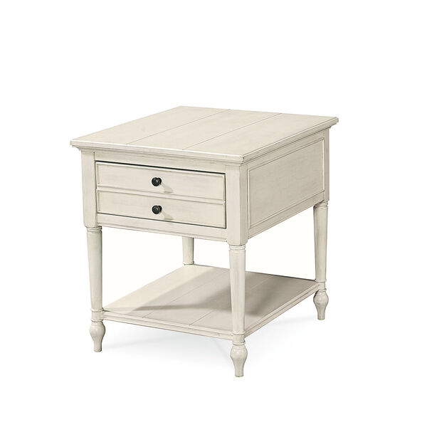 Summer Hill White End Table, image 2