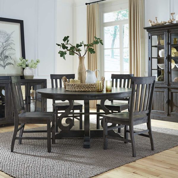 Bellamy Peppercorn Round Dining Table, image 2