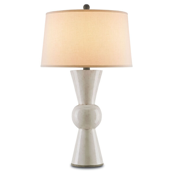 Upbeat Antique White One-Light Table Lamp, image 1