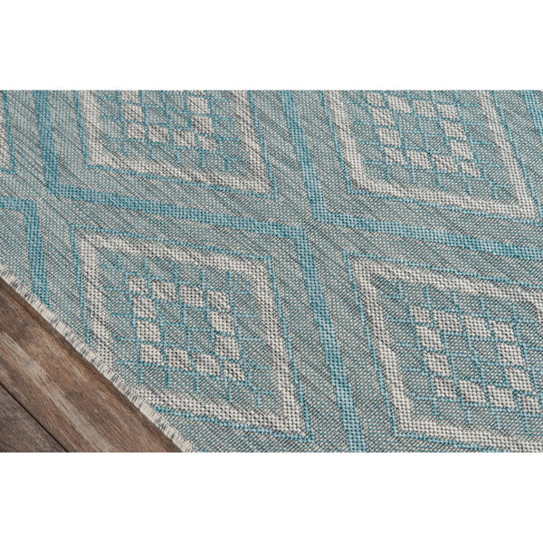 Lake Palace Light Blue Indoor/Outdoor Rug, image 4
