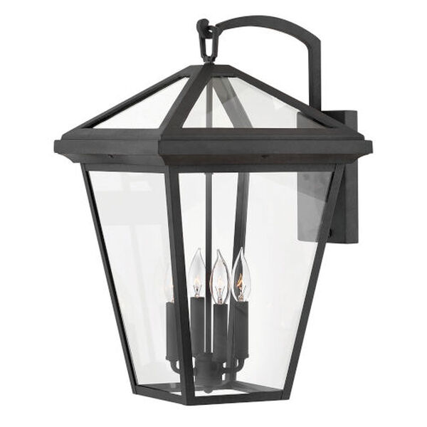 Alford Place Museum Black Four-Light Outdoor Extra Large Wall Mount, image 8