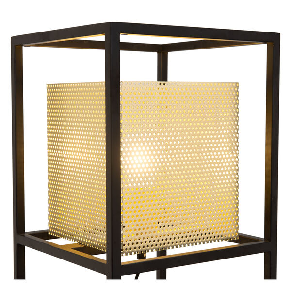 Yves Gold and Black One-Light Table Lamp, image 6