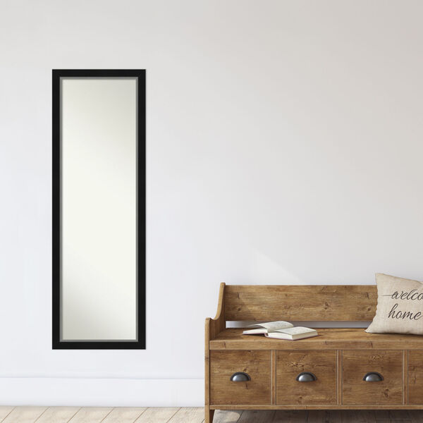 Eva Black and Silver 17W X 51H-Inch Full Length Mirror, image 6
