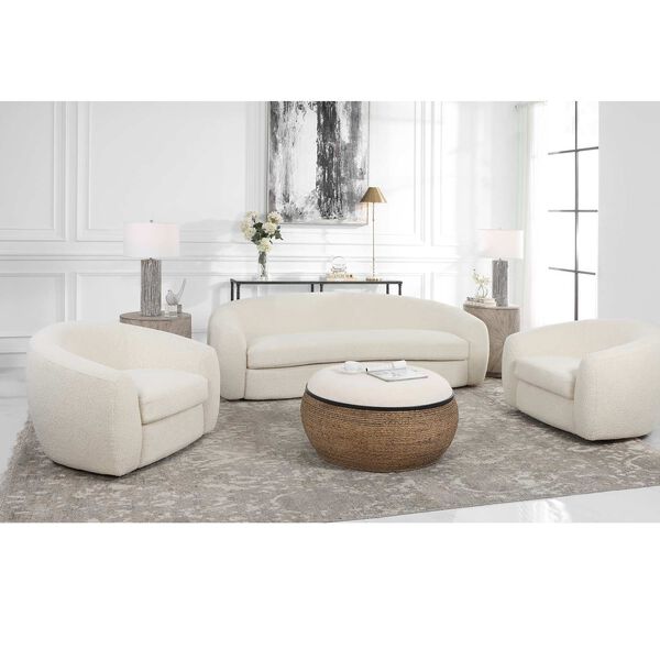 Capra Off-White Sofa, image 4