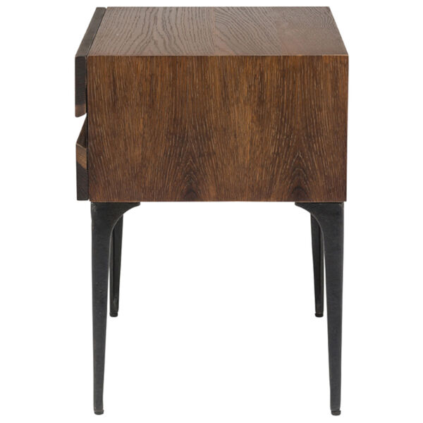 Prana Brown and Black Side Table, image 3