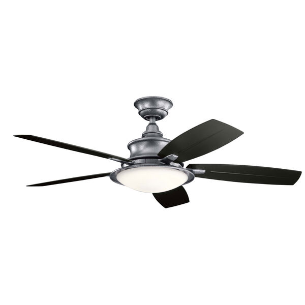 Cameron Weathered Steel Powder Coat 52-Inch LED Ceiling Fan, image 3