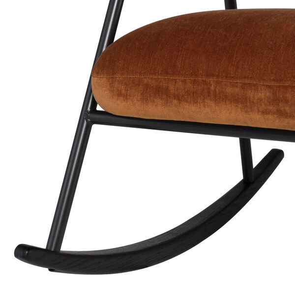 Cyrus Rust Black Occasional Chair, image 2