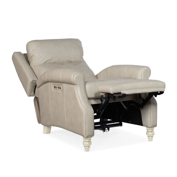 Hurley Biege Power Recliner with Power Headrest, image 3