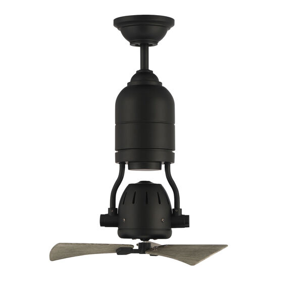 Bellows Uno Flat Black 18-Inch LED Ceiling Fan, image 1
