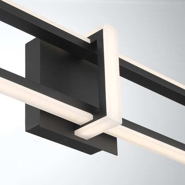 Bordo Black Integrated LED Wall Sconce, image 5