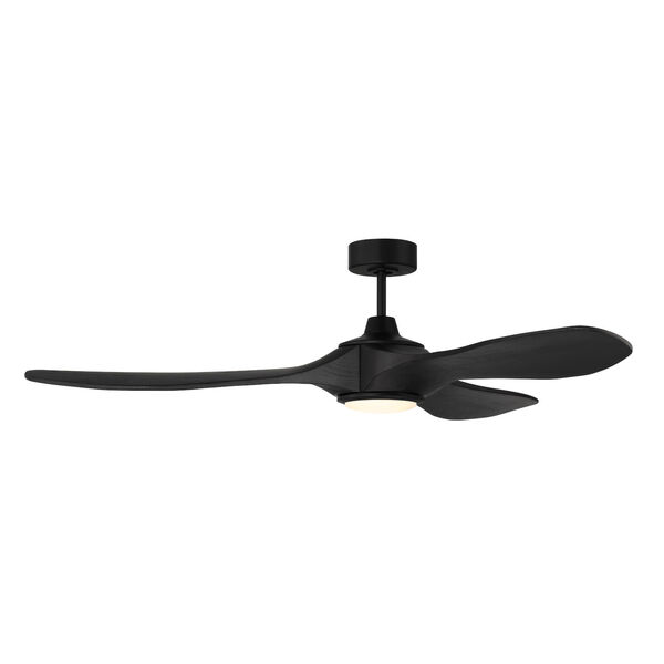 Envy Flat Black 60-Inch LED Ceiling Fan, image 7