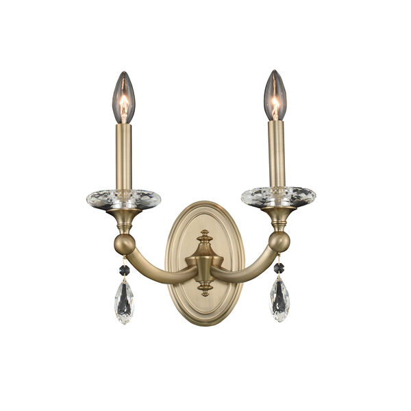 Floridia Gold Two-Light Sconce, image 1