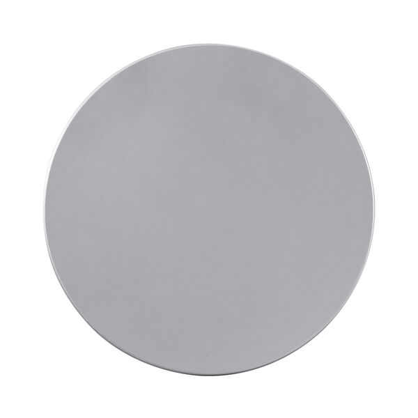 Olivia Silver Round Table with Shelf, image 3