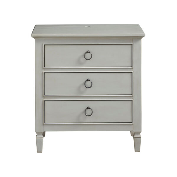Summer Hill French Gray Nightstand, image 1