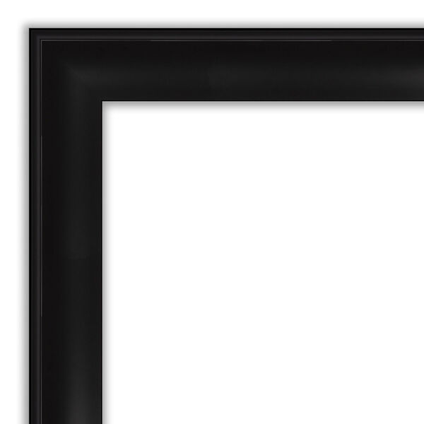 Black 30W X 66H-Inch Full Length Floor Leaner Mirror, image 2