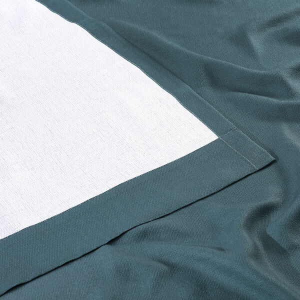 Ombre Faux Linen Semi Sheer Curtain Single Panel, image 9