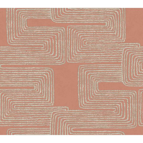 Zulu Thread Coral Glint Wallpaper, image 2