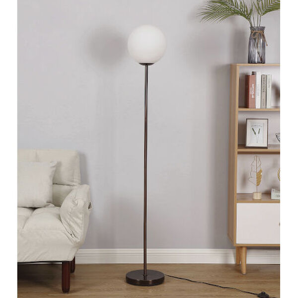 Luna Bronze LED Floor Lamp, image 2