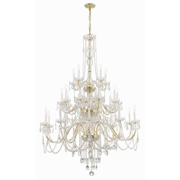 Traditional Crystal 25-Light Chandelier, image 4