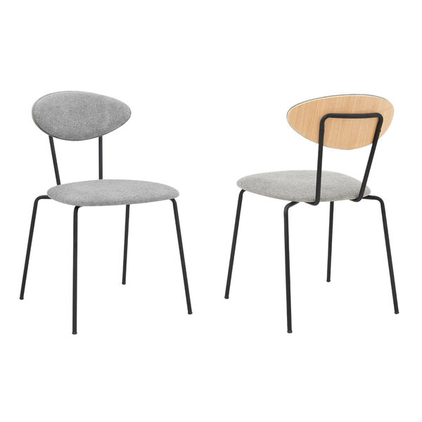 Neo Gray Dining Chair, Set of Two, image 1