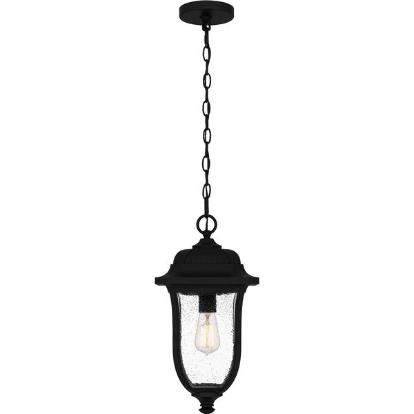 Mulberry Matte Black One-Light Outdoor Pendant, image 4