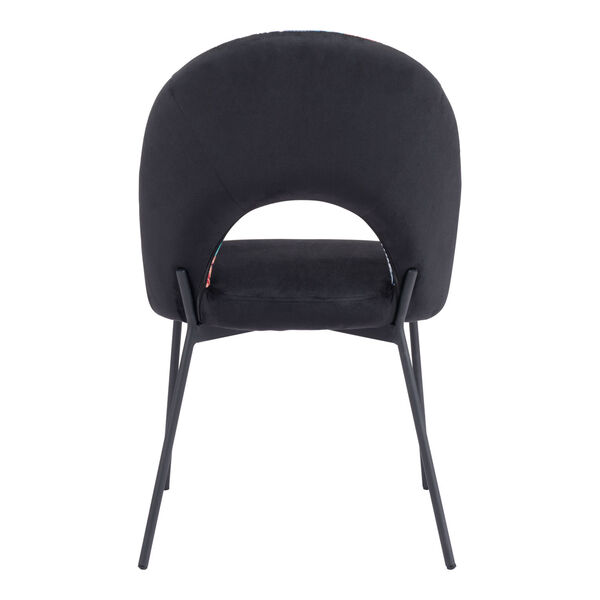 Merion Matte Black Dining Chair, image 4
