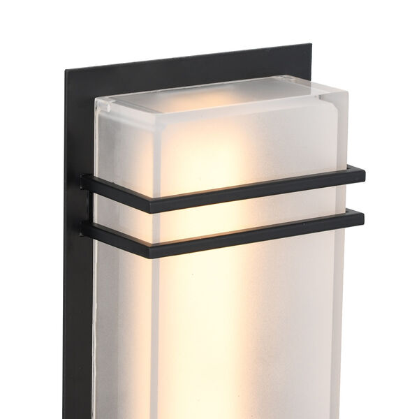 Sausalito Black LED Outdoor Wall Light, image 6