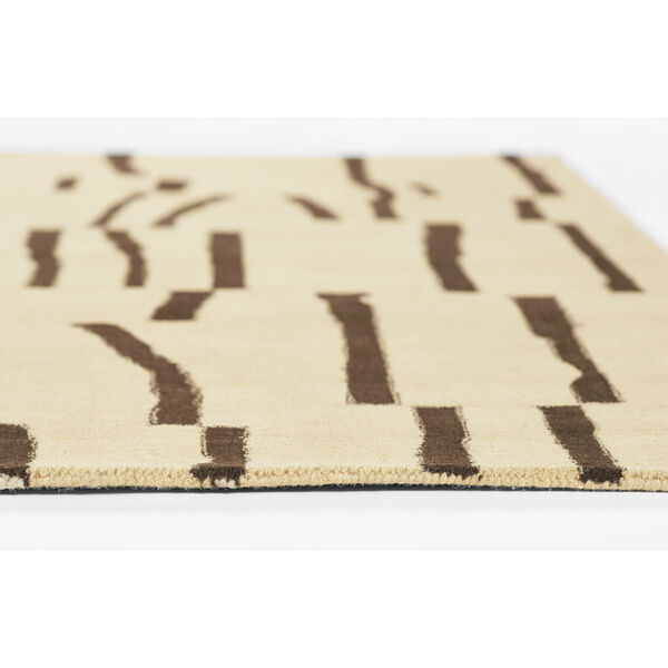 Simba Ivory and Brown Animal Patterned Area Rug, image 3