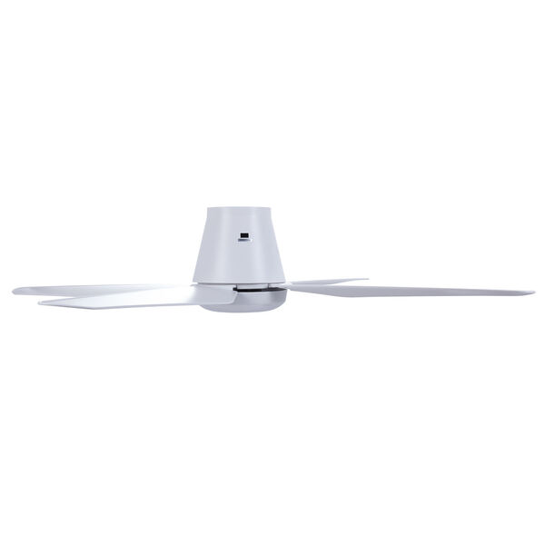 Lucci Air Aria Hugger Matte White 52-Inch LED Energy Star Ceiling Fan, image 4