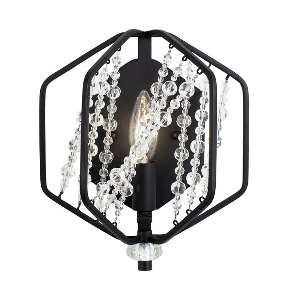 Chelsea Carbon One-Light Wall Sconce, image 1