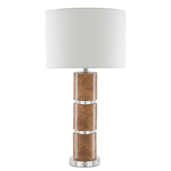 Birdseye Maple Veneer One-Light Table Lamp, image 2