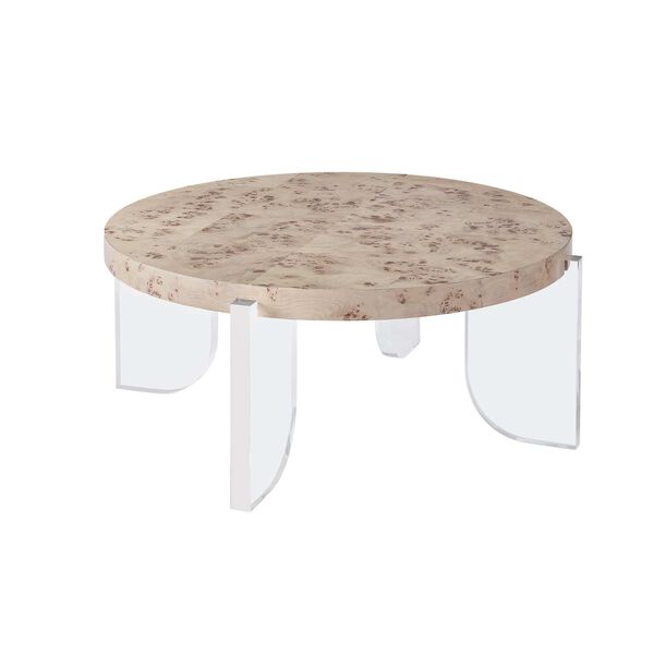 Tranquility Aerial Brown Cocktail Table, image 4