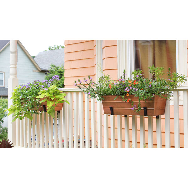 Copper Plated Window Box - Med, image 4