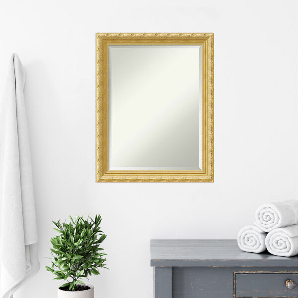 Versailles Gold 22W X 28H-Inch Bathroom Vanity Wall Mirror, image 6