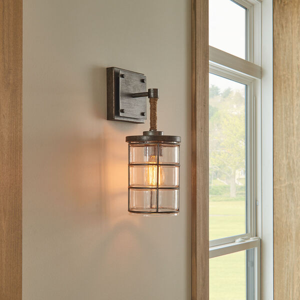 Colby Urban Gray One-Light Sconce, image 2