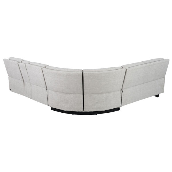 Linden Driftwood Sectional with Fold-Out Sleeper, Reclining Seat, image 6