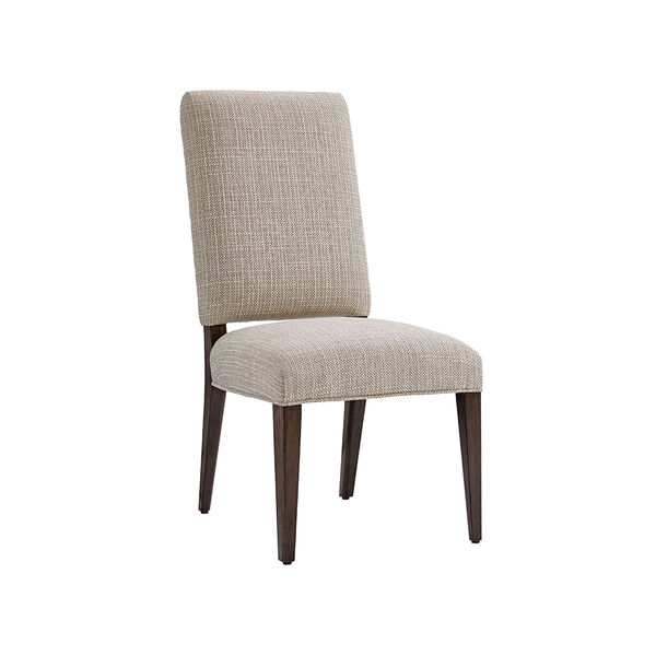 Laurel Canyon Brown and Ivory Sierra Upholstered Side Chair, image 1