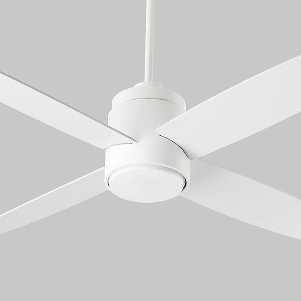 Oslo White 52-Inch Ceiling Fan, image 1