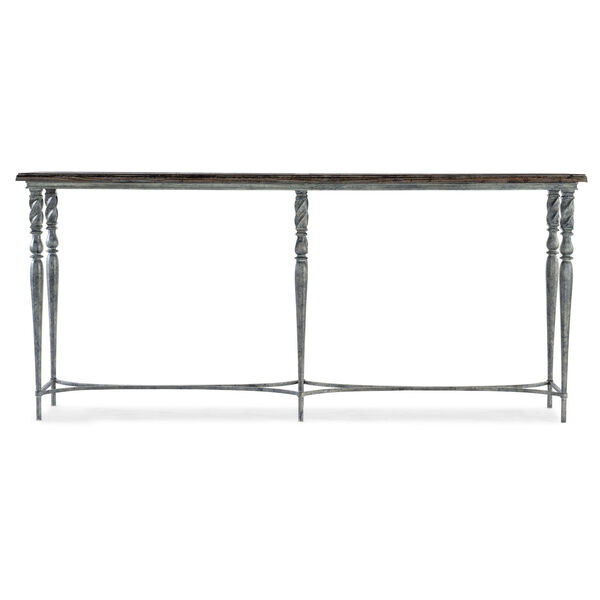 Traditions Brown Gray Console Table, image 2