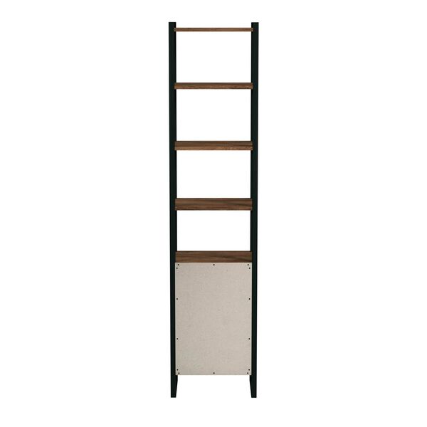 Drake Brown 73-Inch Bookcase with Storage, image 5