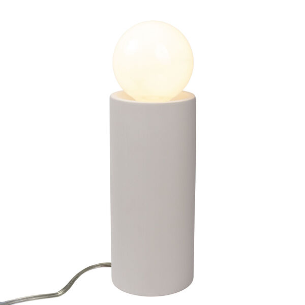 Portable One-Light Tall Pillar Table Lamp, image 1