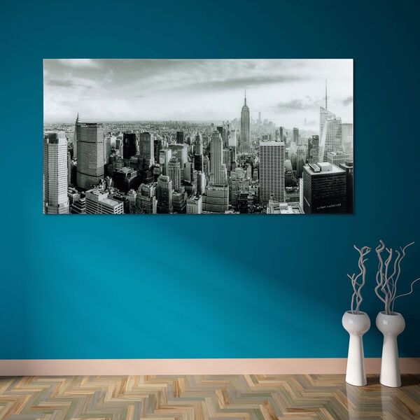 My New York Frameless Free Floating Tempered Glass Wall Art, image 1