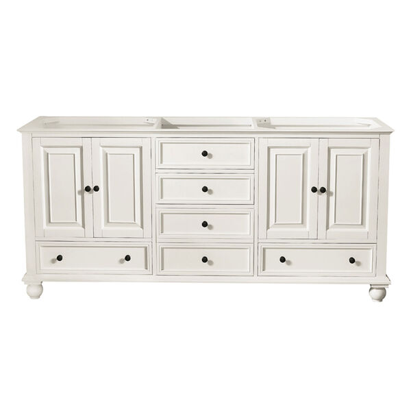 Thompson French White 72-Inch Vanity Only, image 1