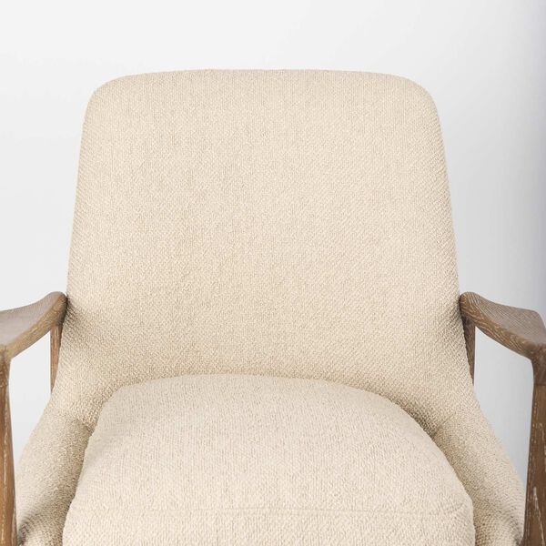 Westan Cream and Light Brown Accent Chair, image 6