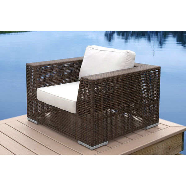 Soho Canvas Aruba Lounge Chair with Cushion, image 3
