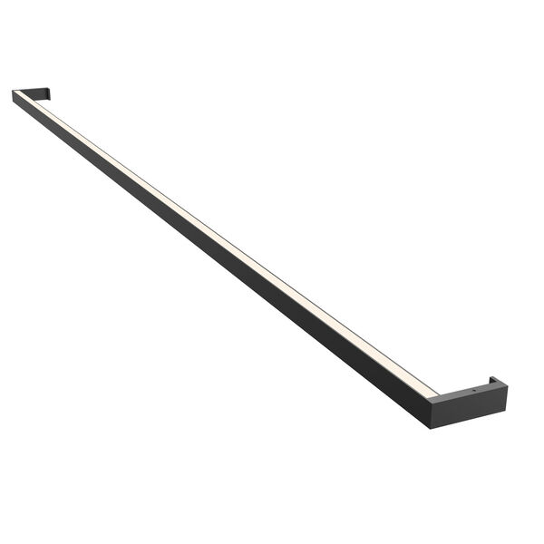 Thin-Line Satin Black LED 72-Inch Wall Bar, image 1