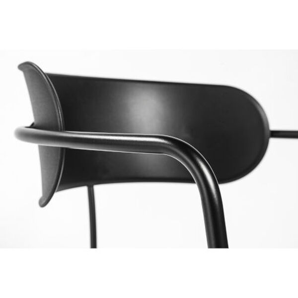 Paris Black 21-Inch Arm Chair, Set of 4, image 6