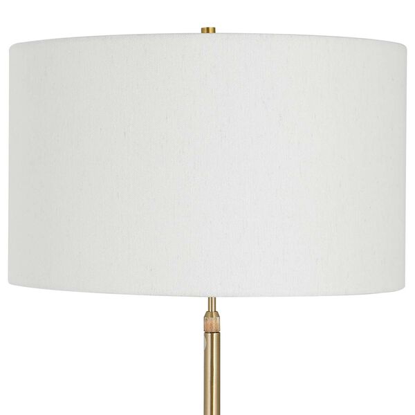 Prominence Brushed Brass Floor Lamp, image 6