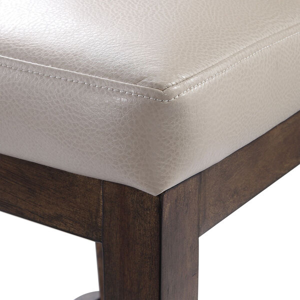 Purcell Cappuccino Leather Counter Stool, image 5